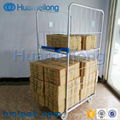 Warehouse industrial cheap A frame cargo transport galvanized roll cage for sale 4