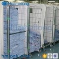 Goods transport high quality laundry logistic supermarket metal roll container 3