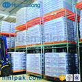 Heavy duty adjustable stacking industrial movable steel pallet converter rack 