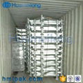 Heavy duty adjustable stacking industrial movable steel pallet converter rack  5