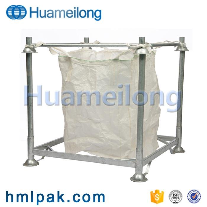 High quality adjustable steel portable storage big bag stacking pallet rack