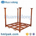 Heavy duty adjustable portable warehouse storage stacking steel tire racking  1