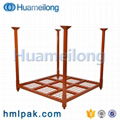 Heavy duty adjustable portable warehouse storage stacking steel tire racking  2