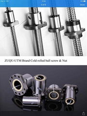 High precision ball screw assembly and nut SFU2005