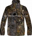 Brown Camo Printed Polyester Tricot for Hunting in Low Royalty Rate 2