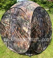 Brown Camo Printed Polyester Tricot for Hunting in Low Royalty Rate 4