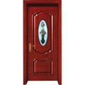 Pre hung white color Molded Panel Interior solid wood Door for residential home 2