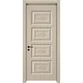 Pre hung white color Molded Panel Interior solid wood Door for residential home 4