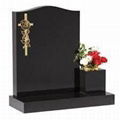 Black Granite rectangular monument 1