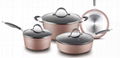 7 PCS Die-casting Aluminum Non-stick Cookware 2