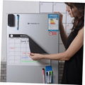 Dry erase daily weekly magnetic calendar planner for fridge 2