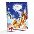 Custom christmas advent calendar Boxes for packaging chocolate 1