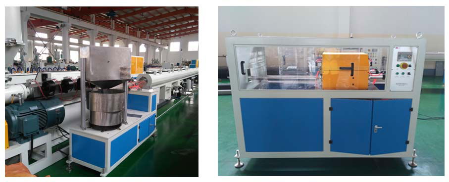 Dual Use HDPE+Round Drip Irrigation Pipe Machine 4