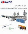 Ultrasonic Overlap Welding AL-Plastic Composite Pipe Line 1