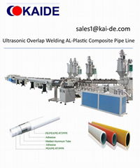 Ultrasonic Overlap Welding AL-Plastic Composite Pipe Line