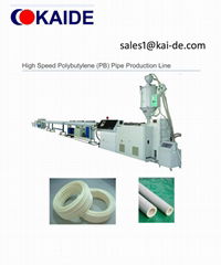 High Speed Polybutylene (PB) Pipe Production Line