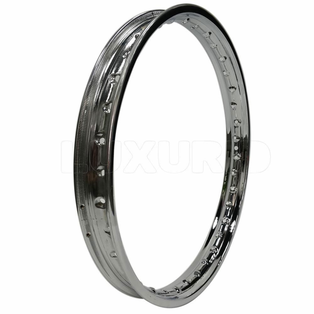 2.15x17" motorcycle chroming steel wheel rim for CG125 3