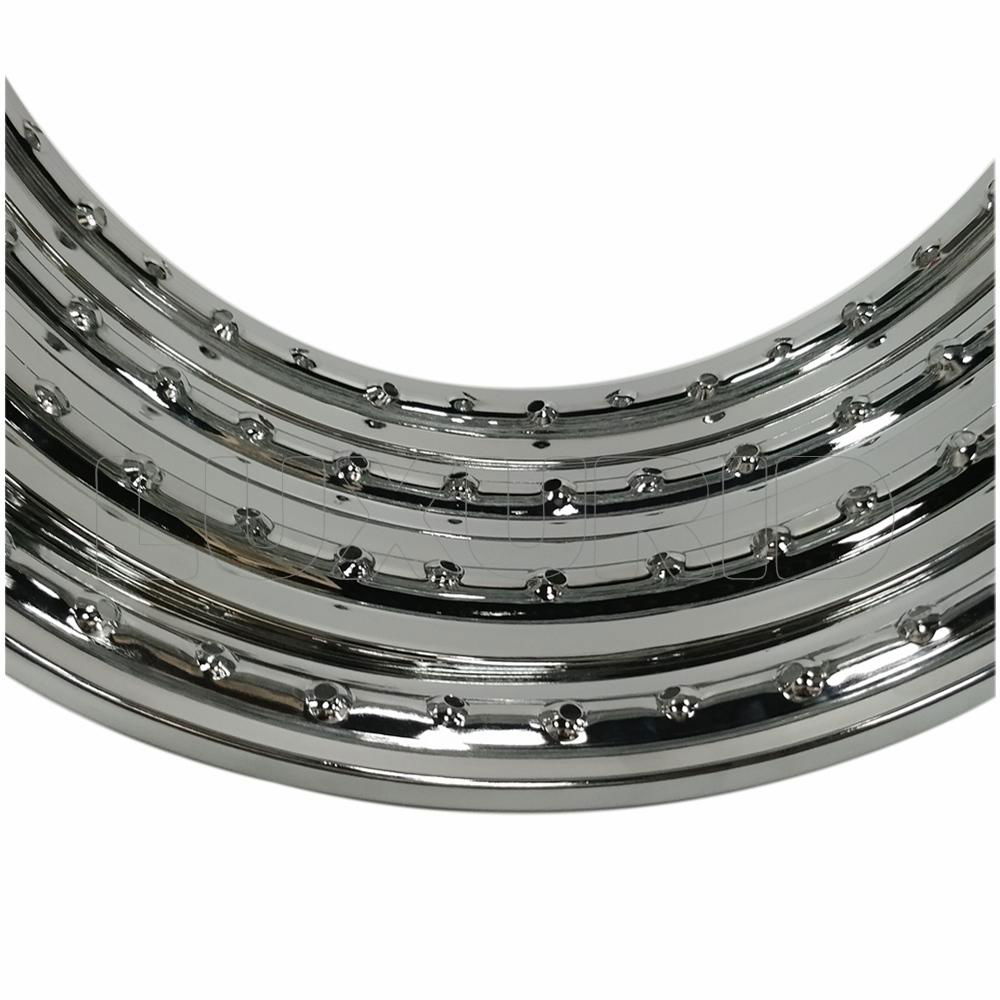 2.15x17" motorcycle chroming steel wheel rim for CG125 5