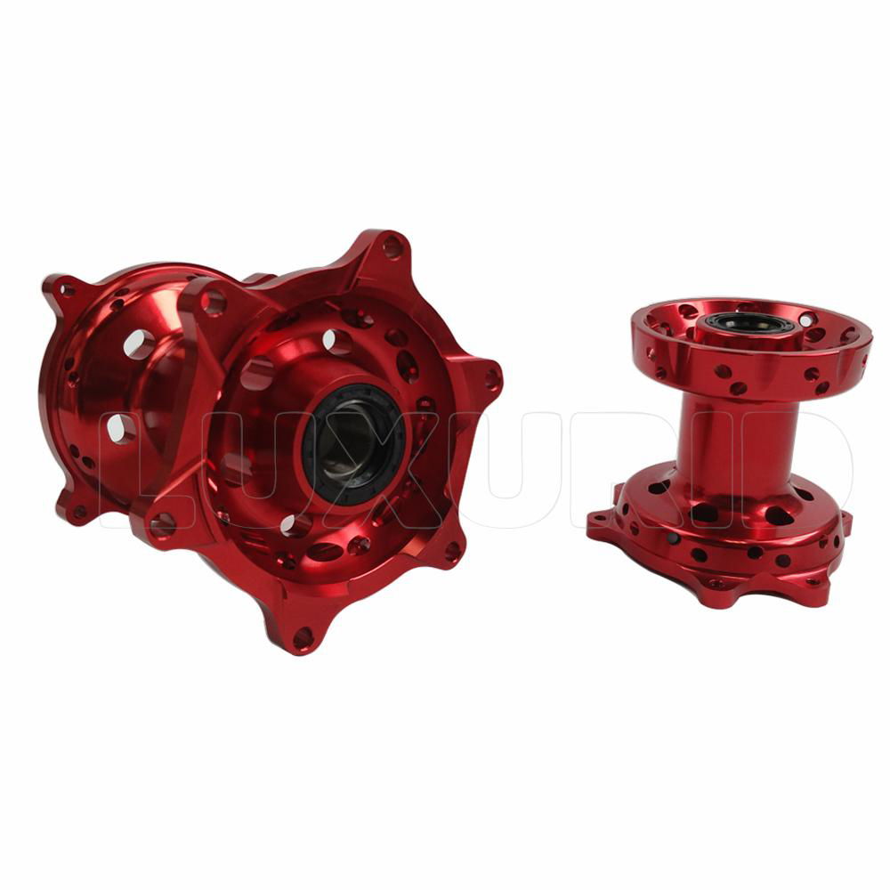  motorcycle CNC billet hubs for CRF 450 3