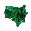 Motorcycle CNC billet wheel hubs for