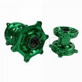 Motorcycle CNC billet wheel hubs for KX125 KX250 3