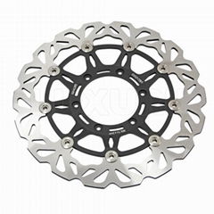 Motorcycle floating brake disc for KX250 Front Brake Disc Rotor