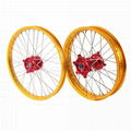 Racing Off Road motorcycle wheel 1.6x21"/2.15x19" COMPLETE WHEELS SET Dirt bike  3