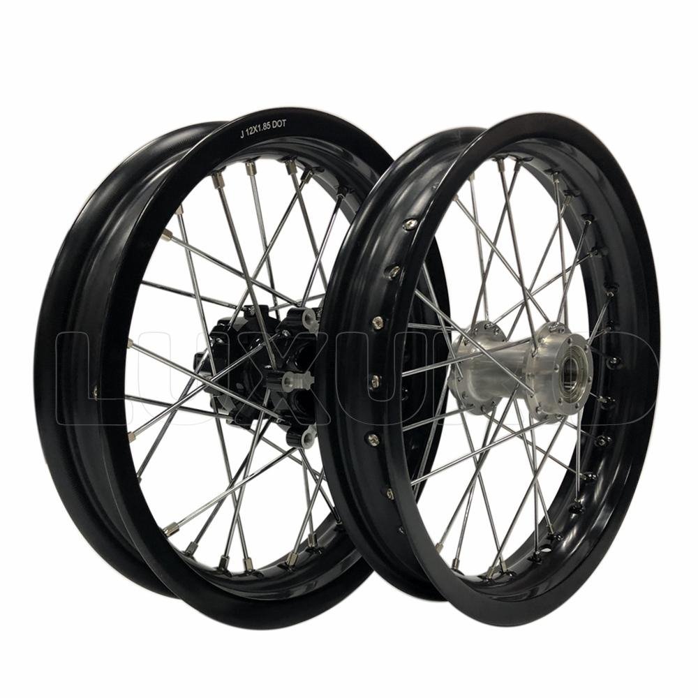 Pit bike motorcycle spoke wheel sets for CRF150 2
