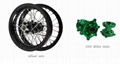 Motorcycle CNC billet wheel hubs for KX125 KX250