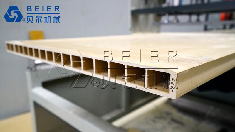 PVC Wide Door Wall Cabinet Board Extrusion Production Line 5