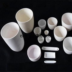 high temperature alumina ceramic crucibles