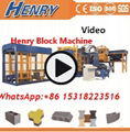 Construction equipment QT10-15 zenith block machine full automatic block paver m 1