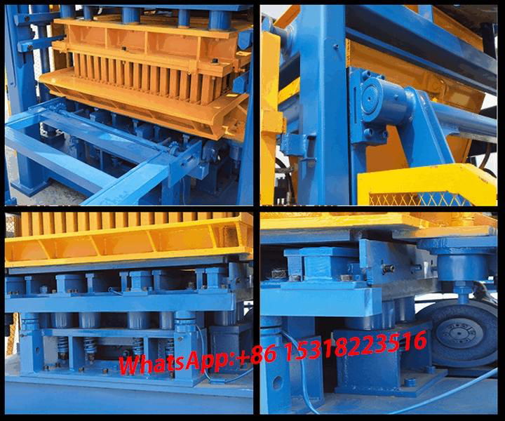 Construction equipment QT10-15 zenith block machine full automatic block paver m 4