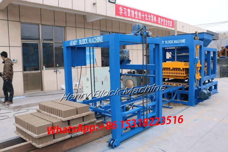 QT4-15 automatic hydraulic system hollow bricks blocks making machines dubai pav 4