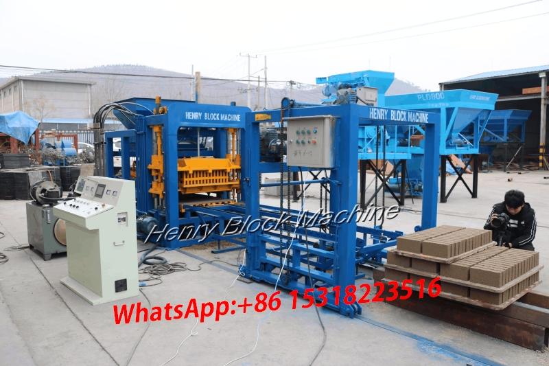 QT4-15 automatic hydraulic system hollow bricks blocks making machines dubai pav 5