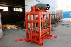 Product Description Qtj4-40 Simple Hollow Block Machine Competitive Price Block