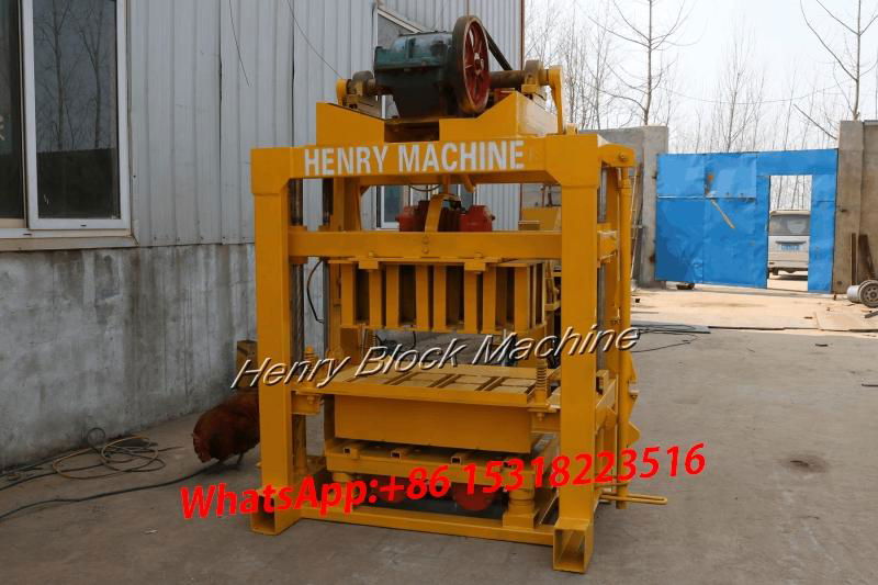 Product Description Qtj4-40 Simple Hollow Block Machine Competitive Price Block  4