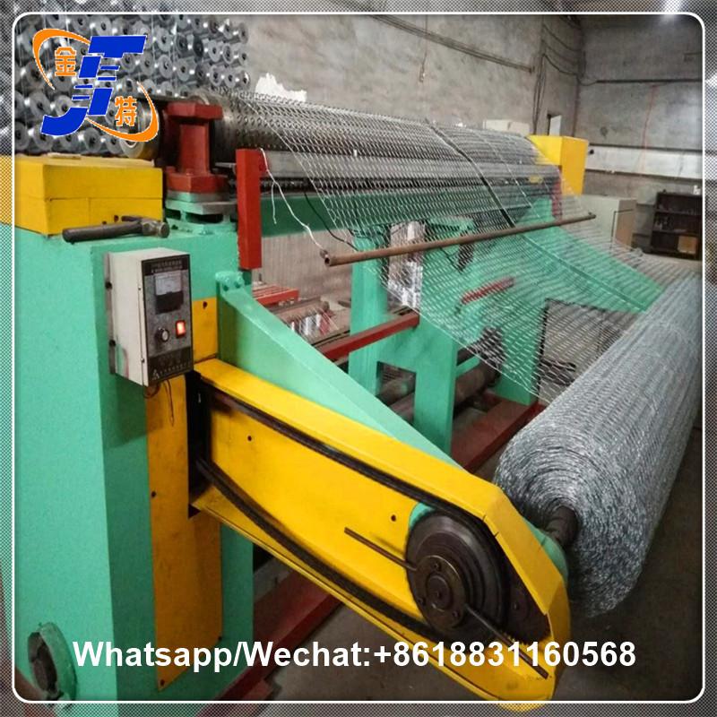 Normal twisted hexagonal wire mesh machine 4