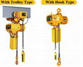 electric chain hoist with trolley type 1