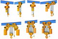 electric chain hoist with trolley type 4