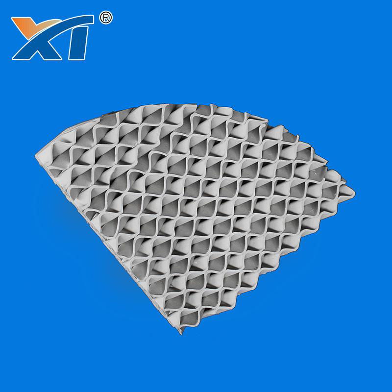 high capacity ceramic structured packing 350y 3