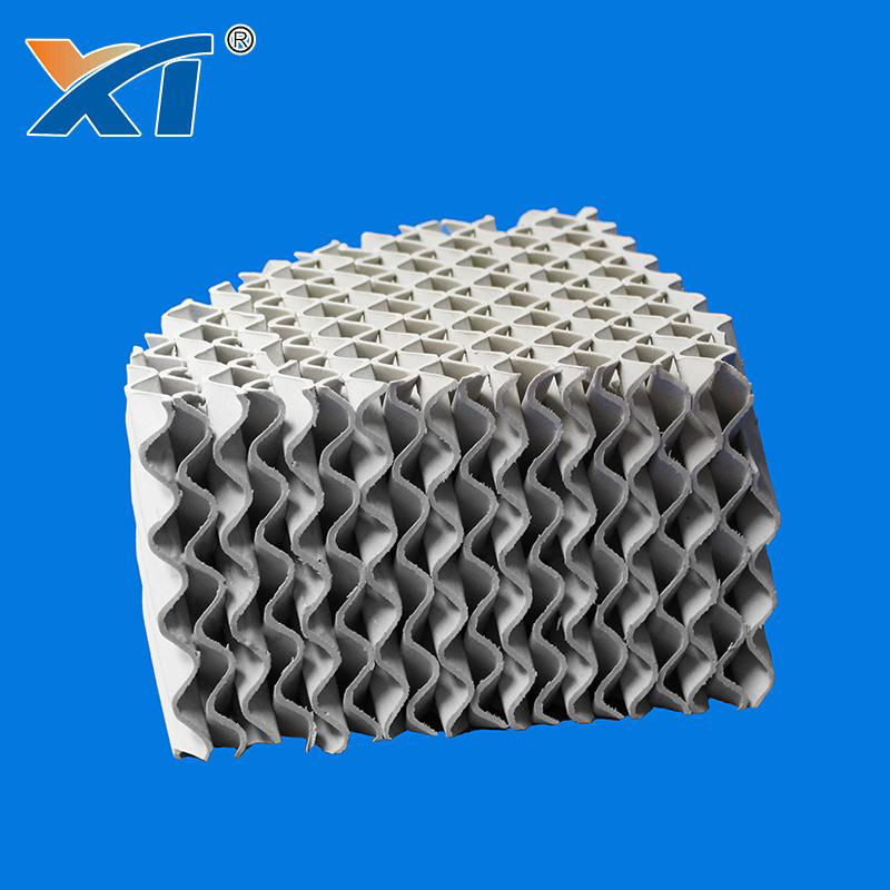 high capacity ceramic structured packing 350y 4