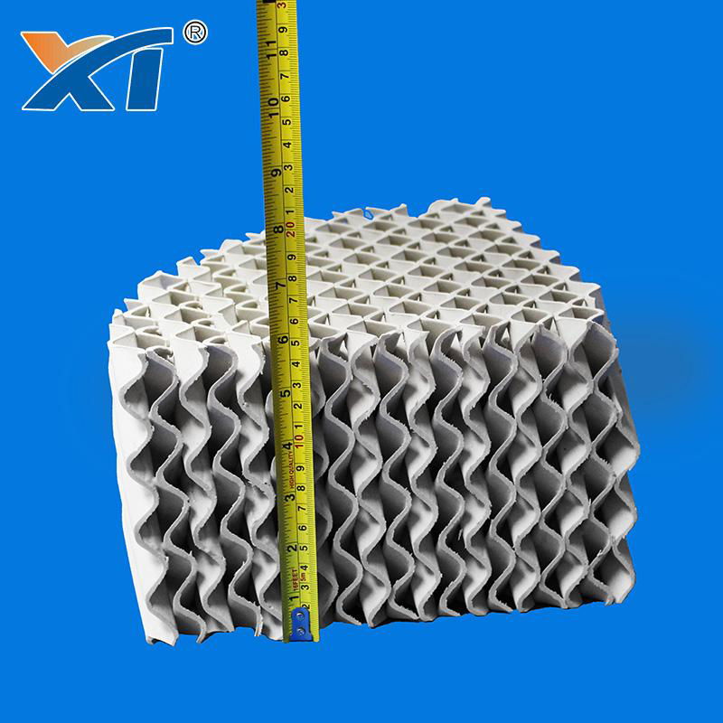 high capacity ceramic structured packing 350y 5