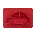 Silicone car baby placemat feeding bowl 3