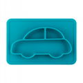 Silicone car baby placemat feeding bowl 4