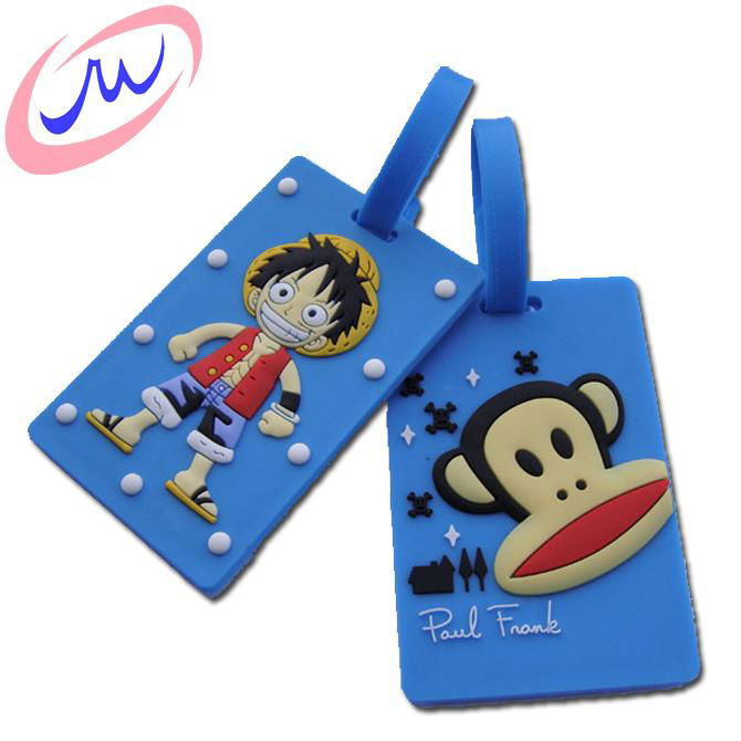 Wholsale customize cartoon PVC L   age Tag & Labels 3