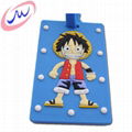 Wholsale customize cartoon PVC L   age Tag & Labels 5