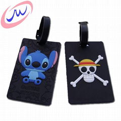 Wholsale customize cartoon PVC L   age Tag & Labels