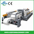 Servo Control Double Rotary Knife Paper Roll to Sheet Cutting Machine