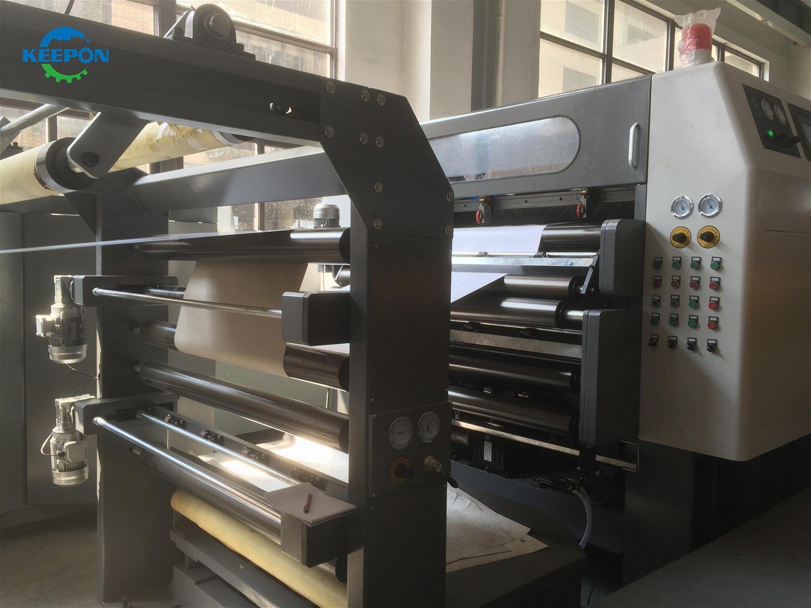 High Speed Rotary Knife Paper Roll to Sheet Cutter with Stacker 3